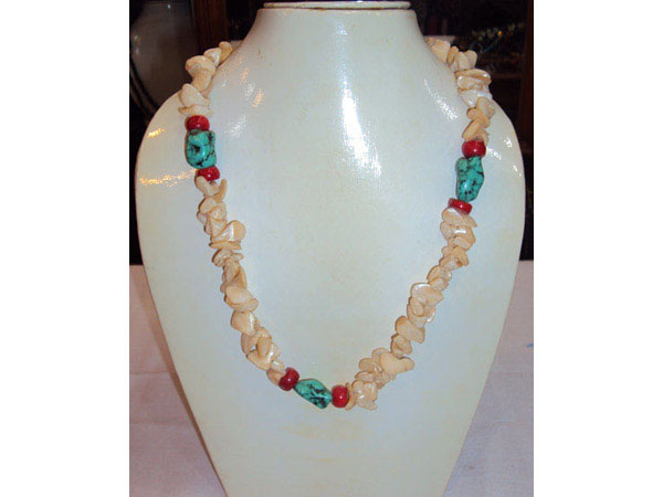 Beaded Neckalce with Turquoise